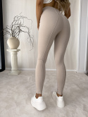 Legginsy ANIKA – beżowe