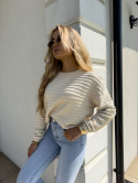 Sweter MALIBU AUTUMN – jasny beż